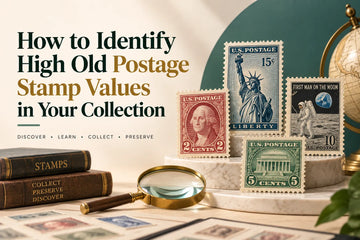How to Identify High Old Postage Stamp Values in Your Collection