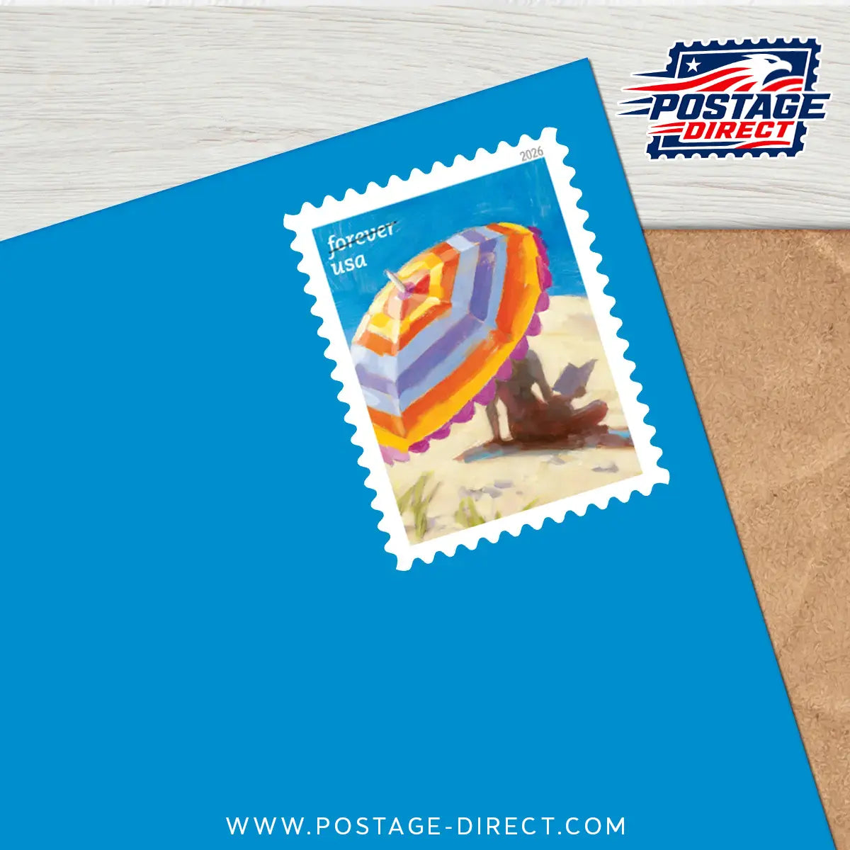 A Day at the Beach Stamps