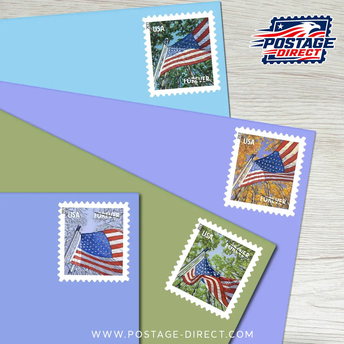 A Flag for All Seasons Stamps