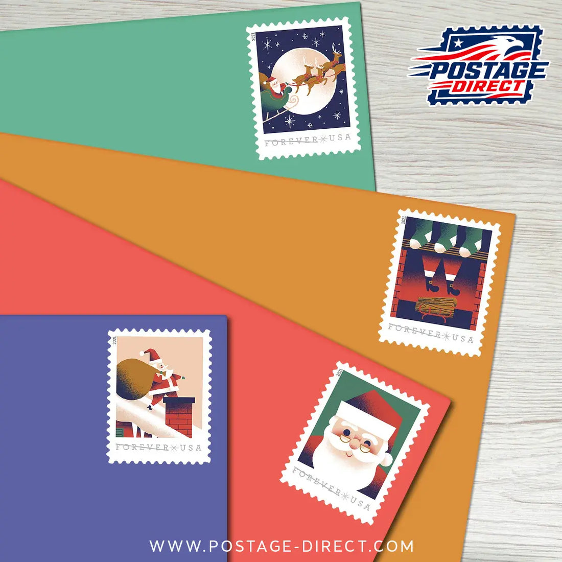 A Visit from St. Nick Stamps