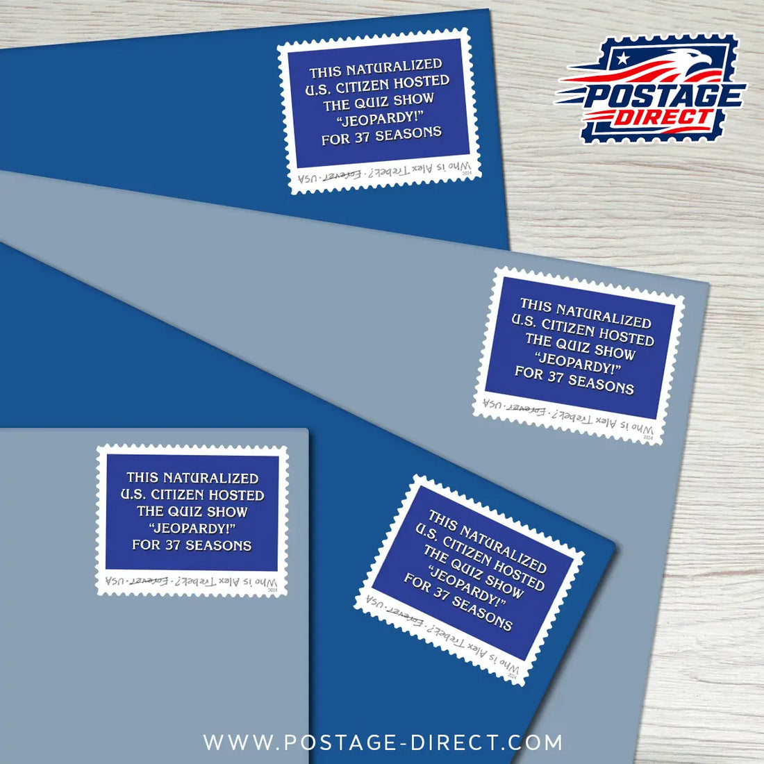 Alex Trebek Stamps