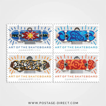 Art of the Skateboard Stamps