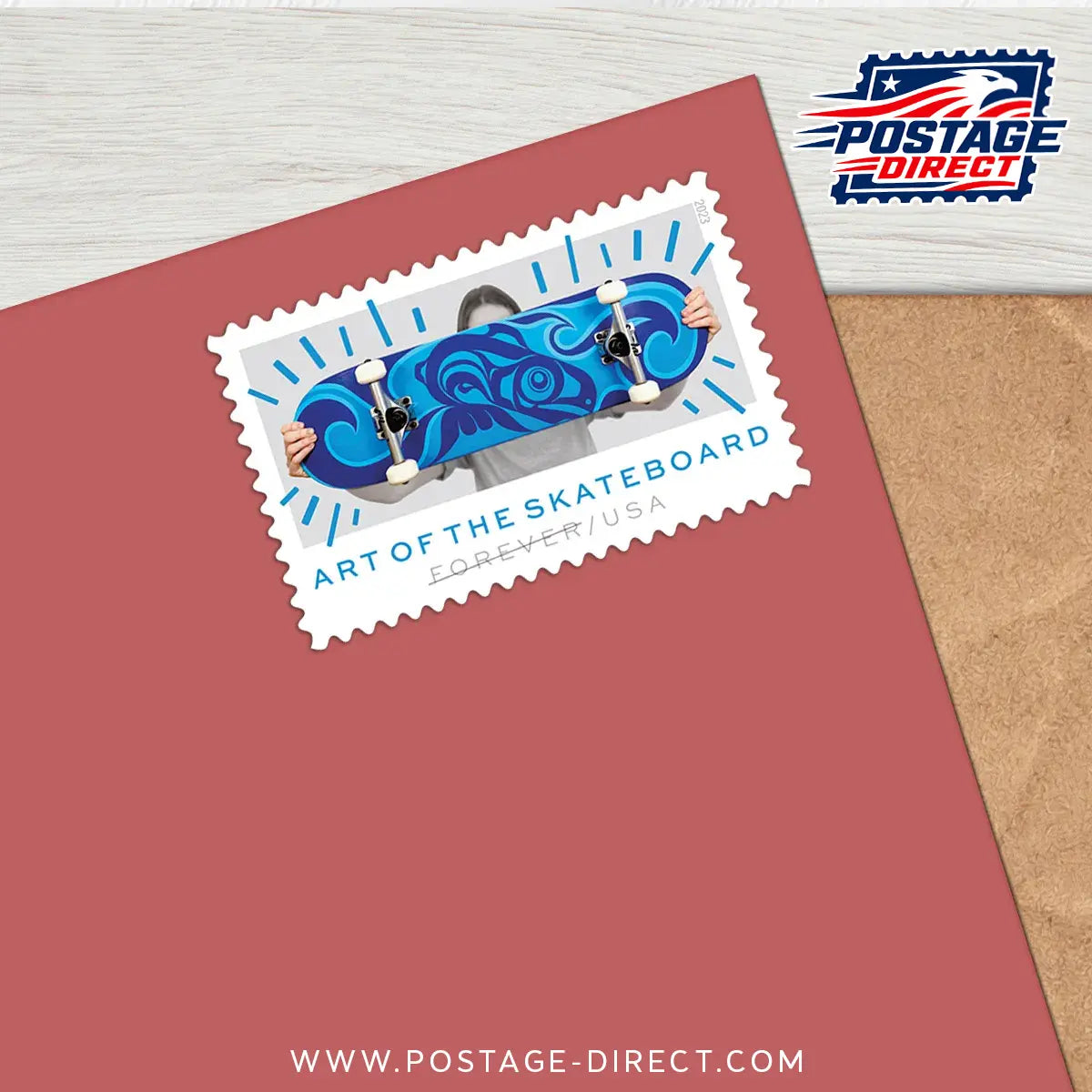 Art of the Skateboard Stamps