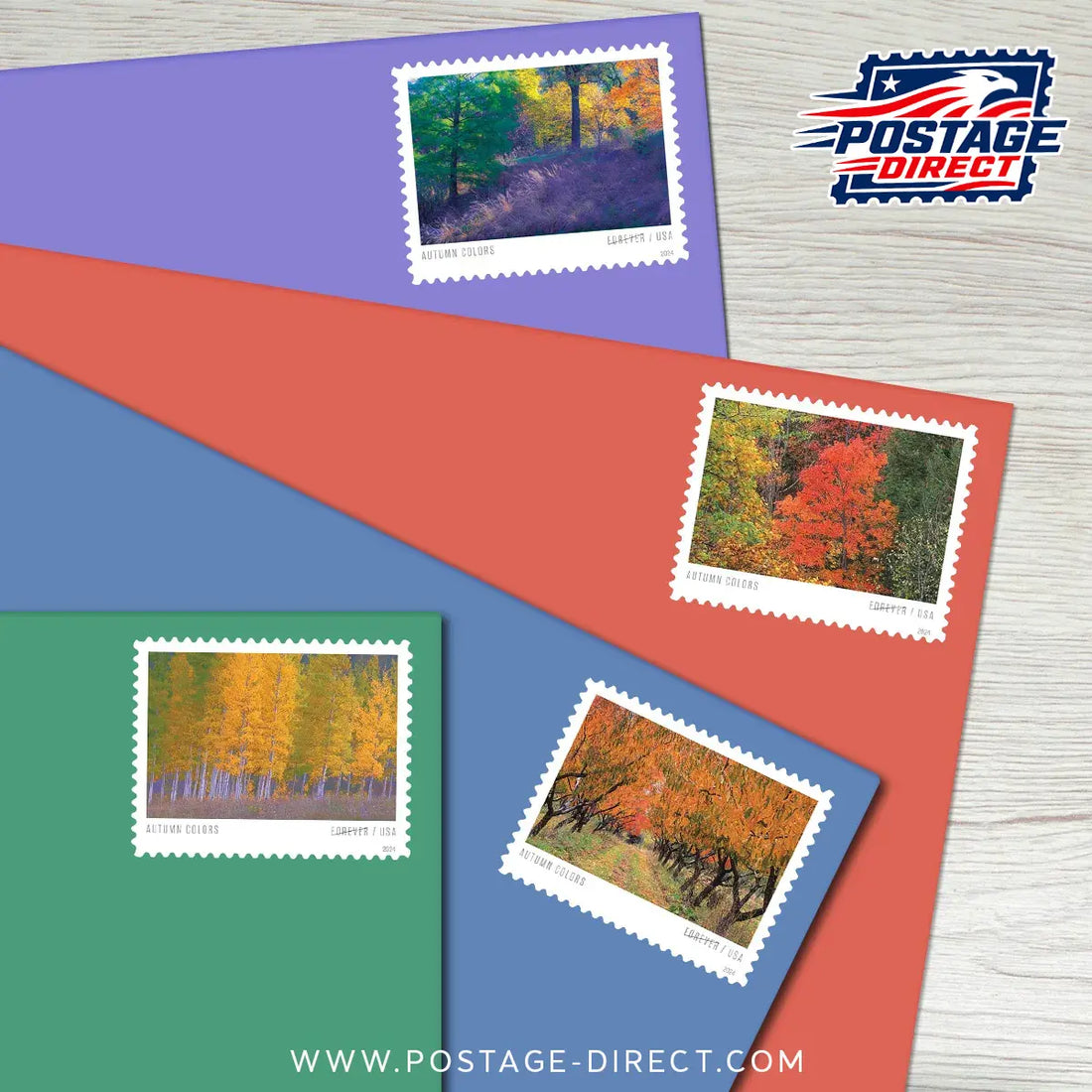 Autumn Colors Stamps