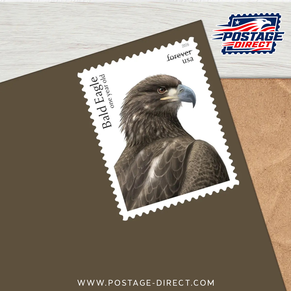 Bald Eagle: Hatchling to Adult Stamps