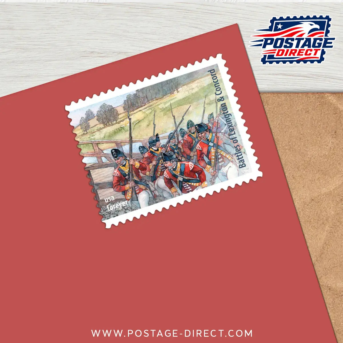 Battlefields of the American Revolution Stamps
