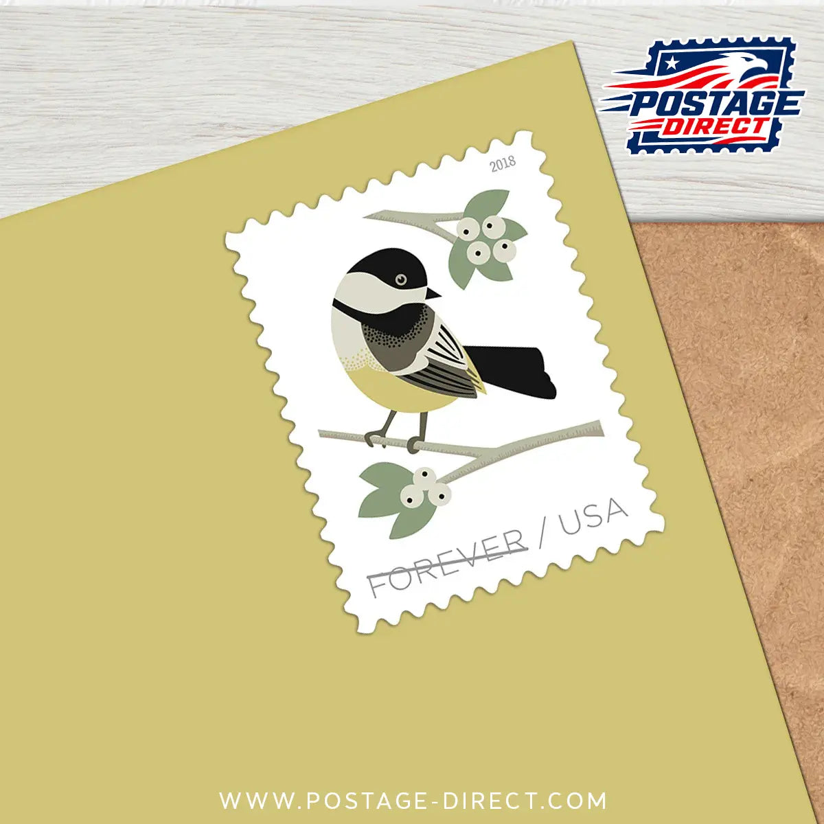 Birds in Winter Stamps