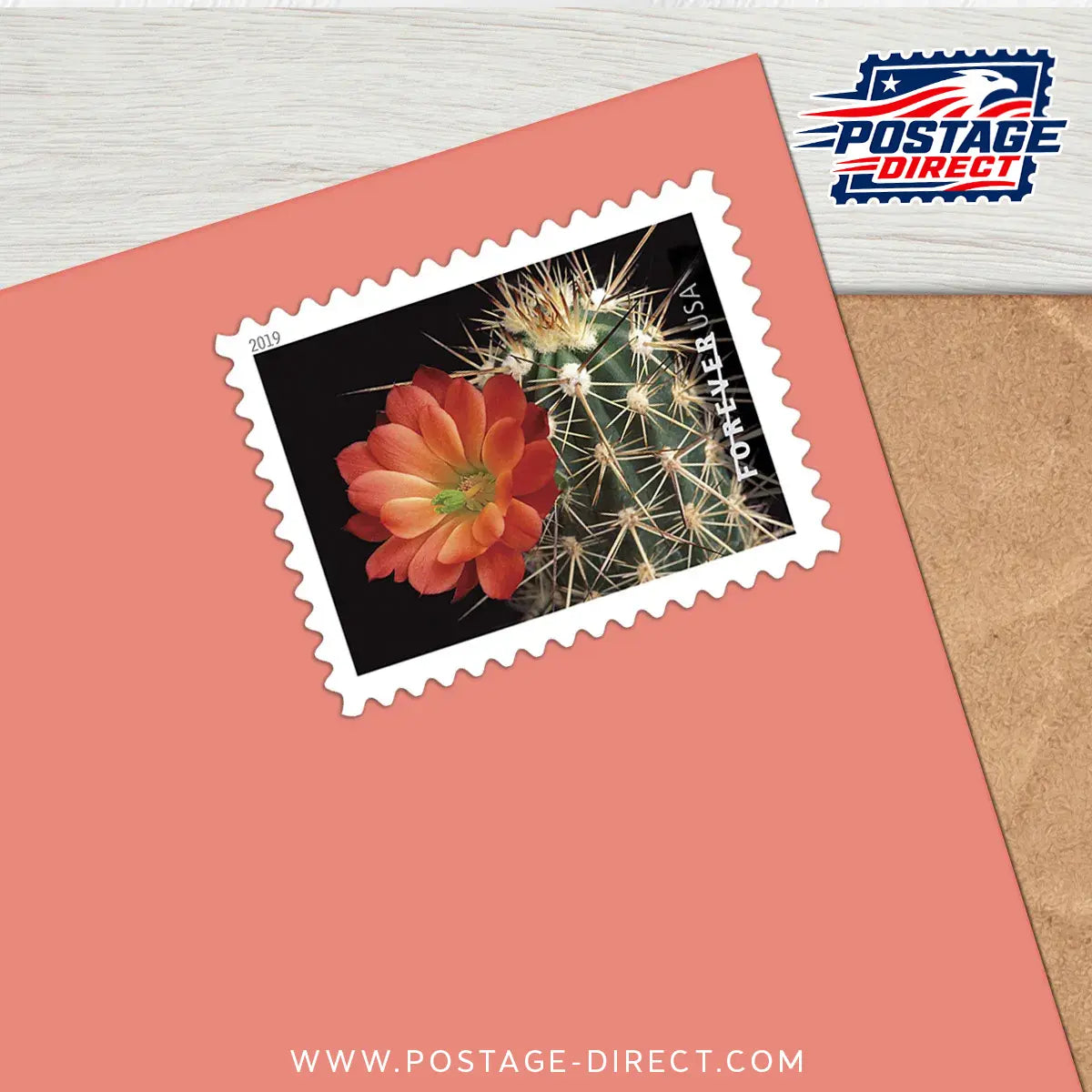 Cactus Flowers Stamps