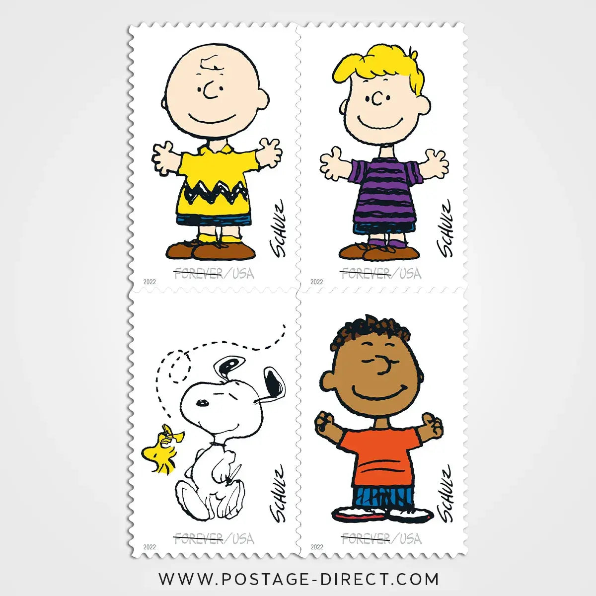 Charles M. Schulz Stamps