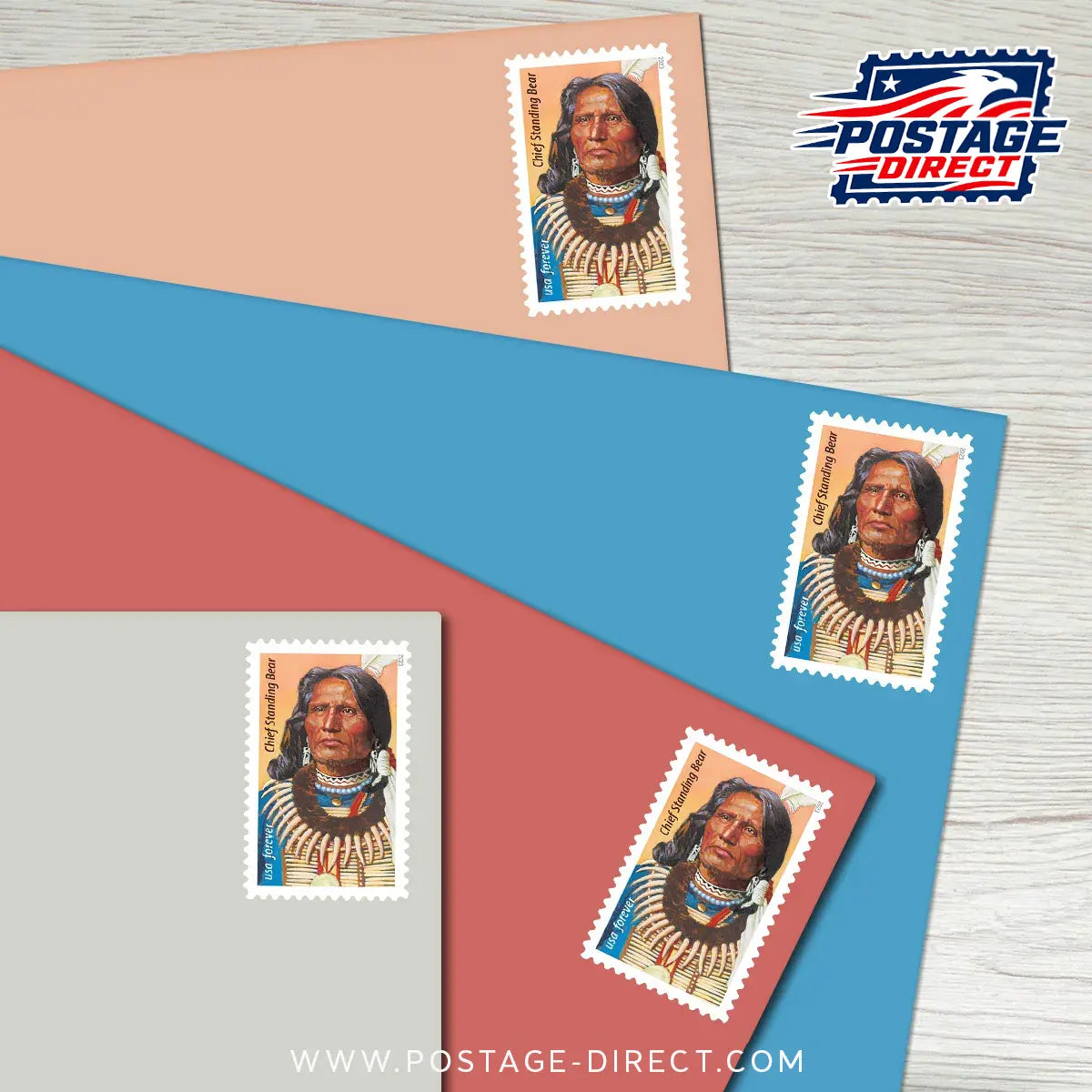 Chief Standing Bear Stamps