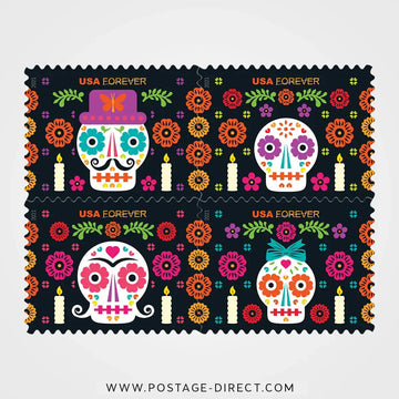 Day of the Dead Stamps