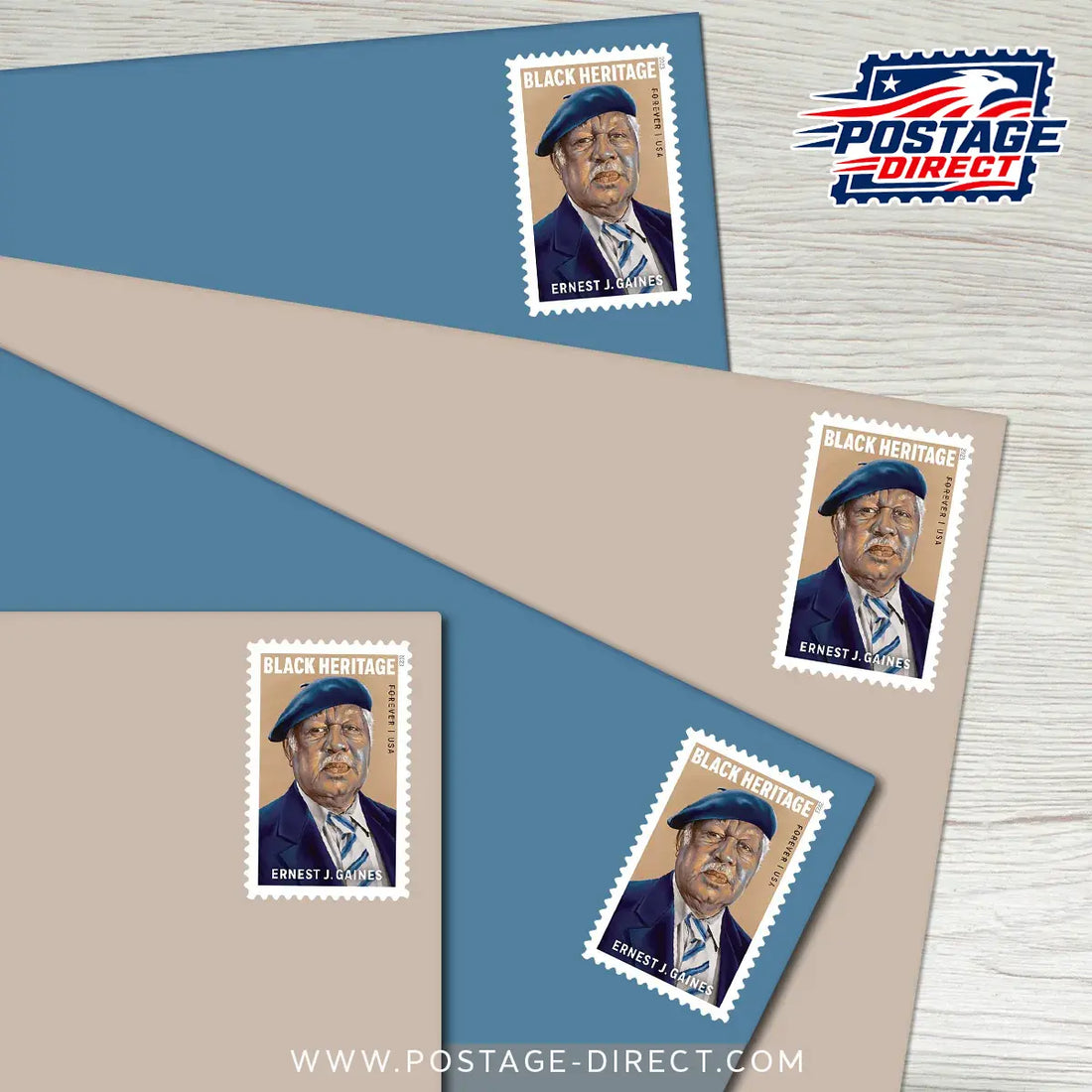 Ernest J. Gaines Stamps