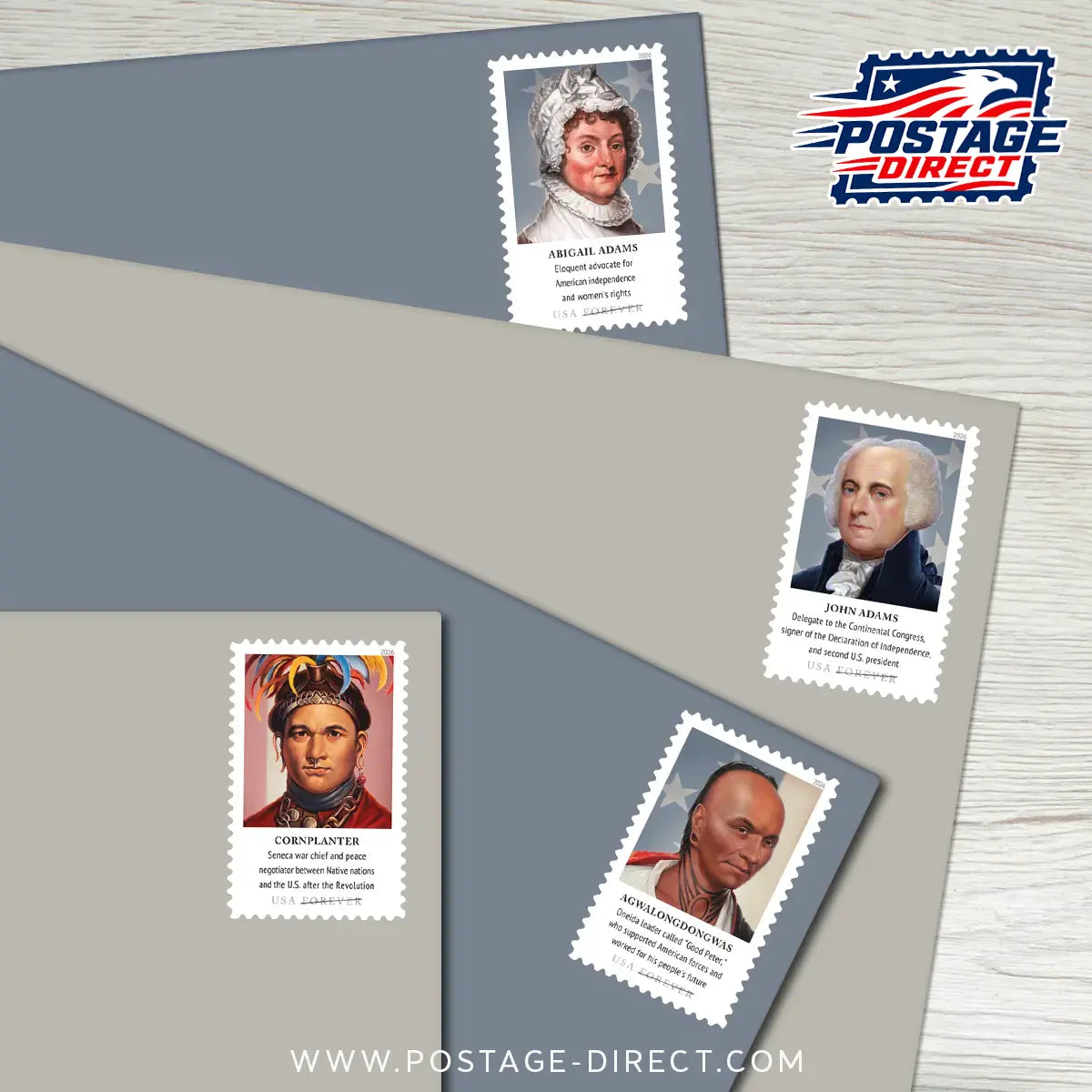 Figures of the American Revolution Stamps