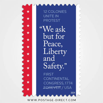 First Continental Congress, 1774 Stamps