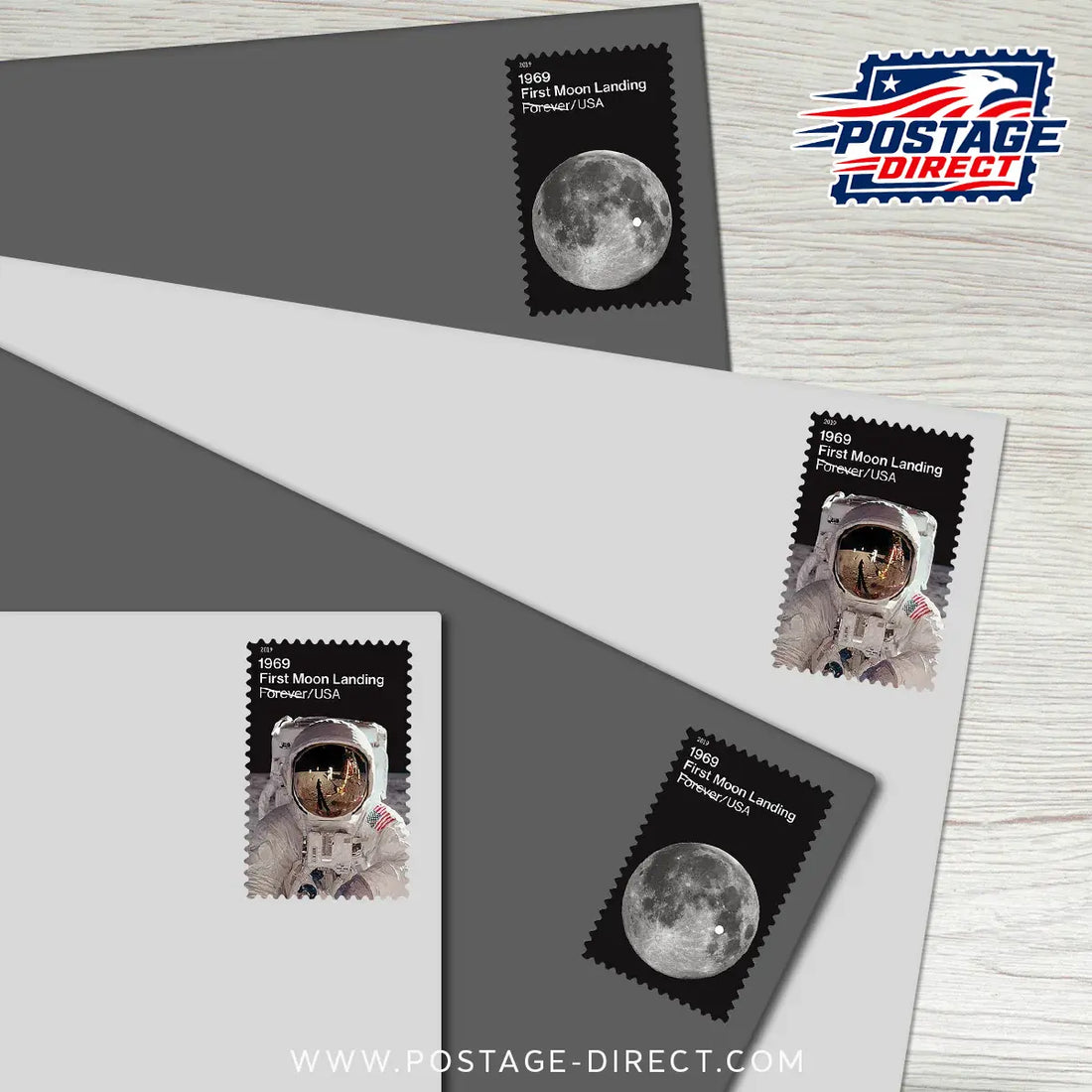 First Moon Landing Stamps