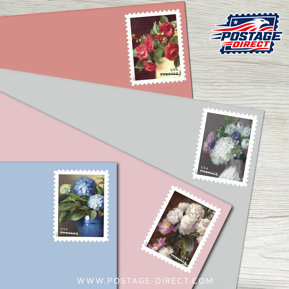 Flowers from the Garden Stamps