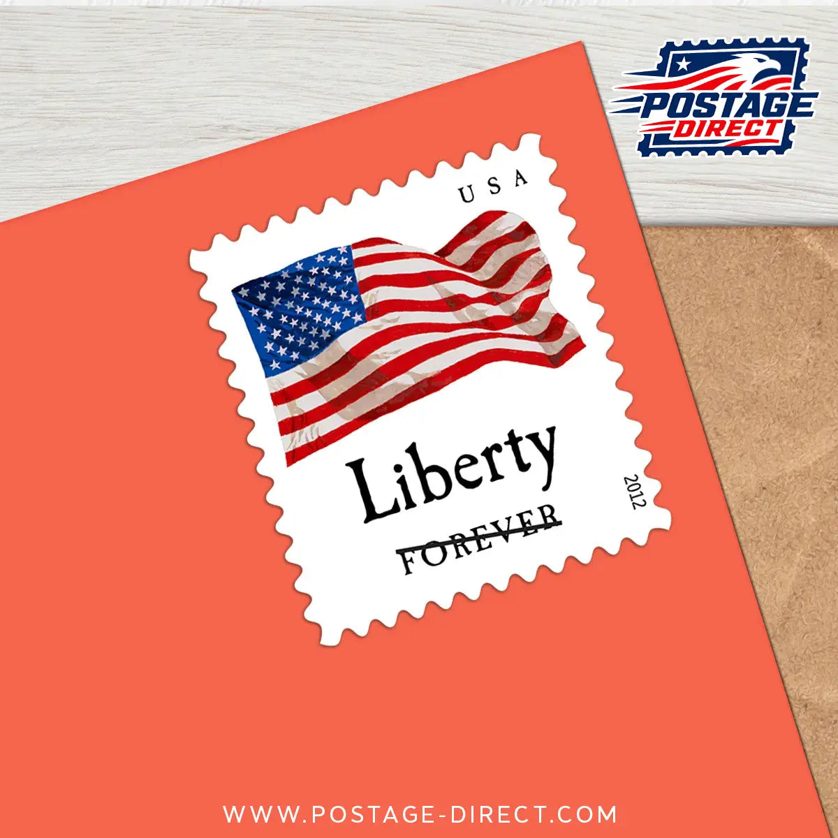 Four Flags Stamps