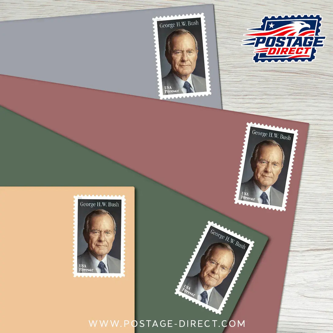 George H.W. Bush Stamps