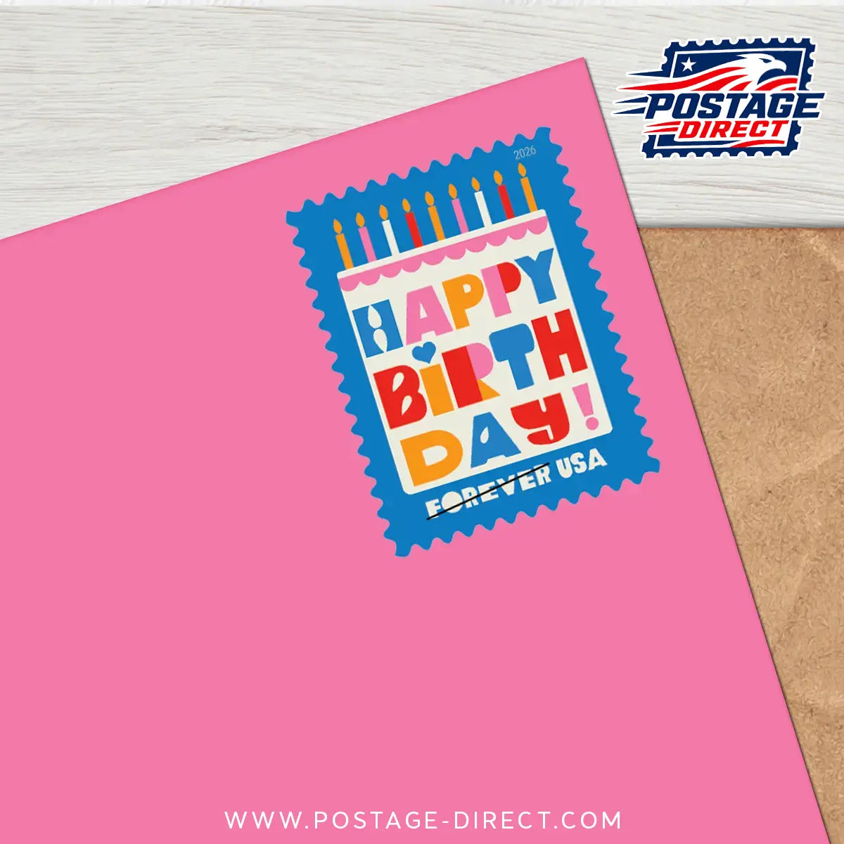 Happy Birthday 2026 Stamps