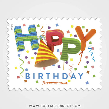 Happy Birthday 2021 Stamps