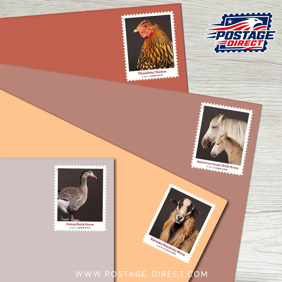 Heritage Breeds Stamps