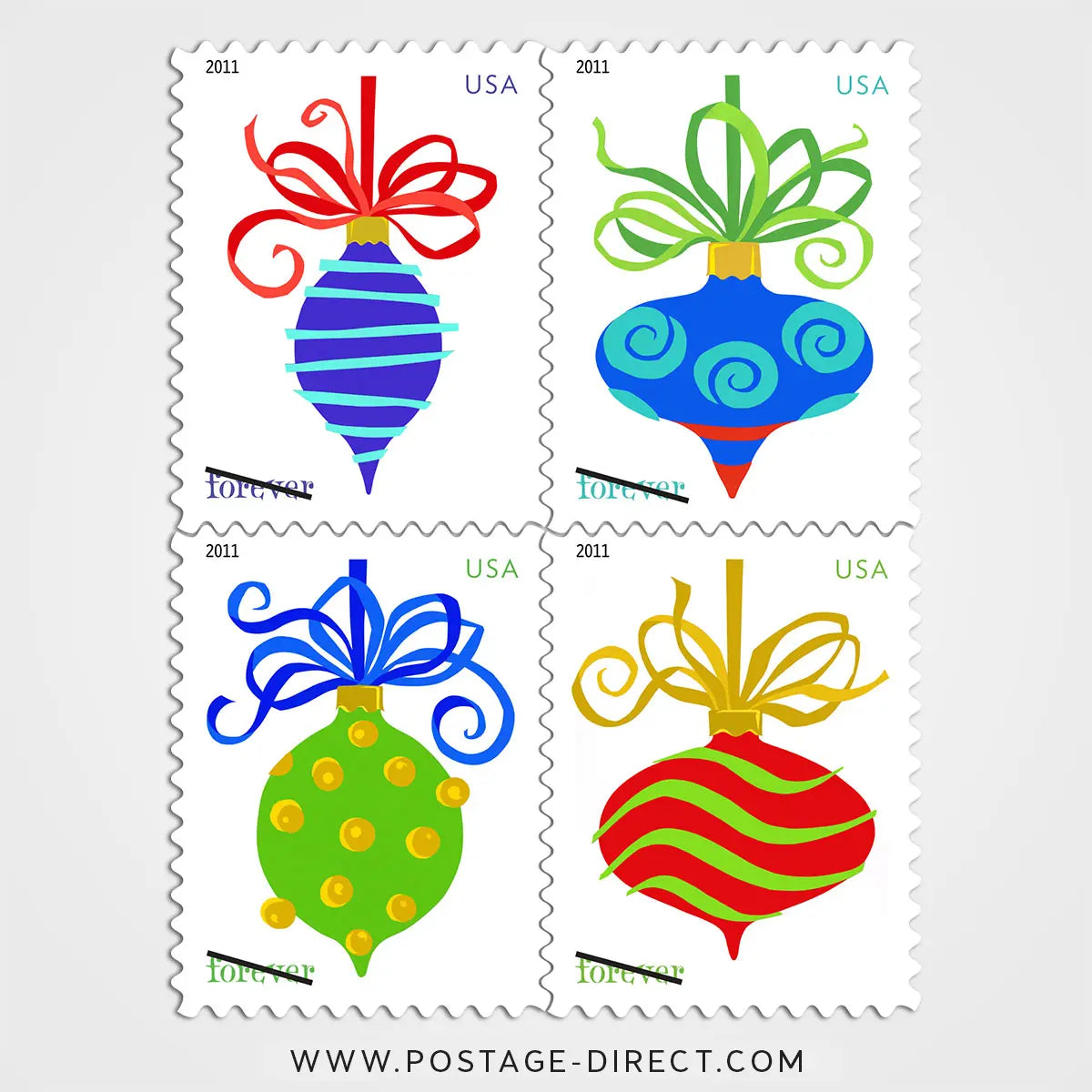 Holiday Baubles Stamps