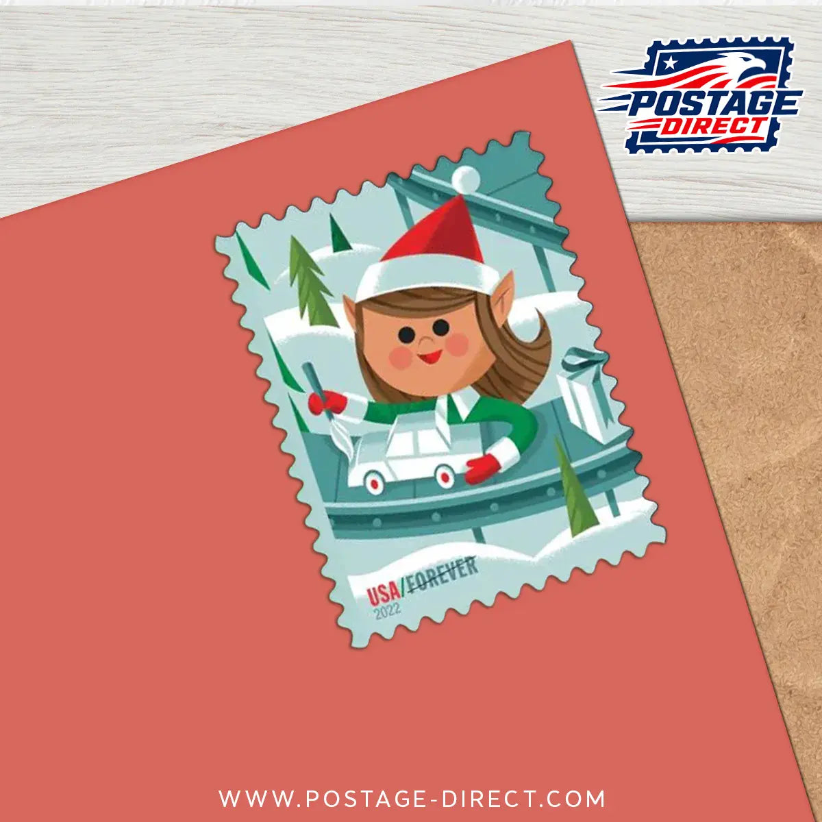 Holiday Elves Stamps