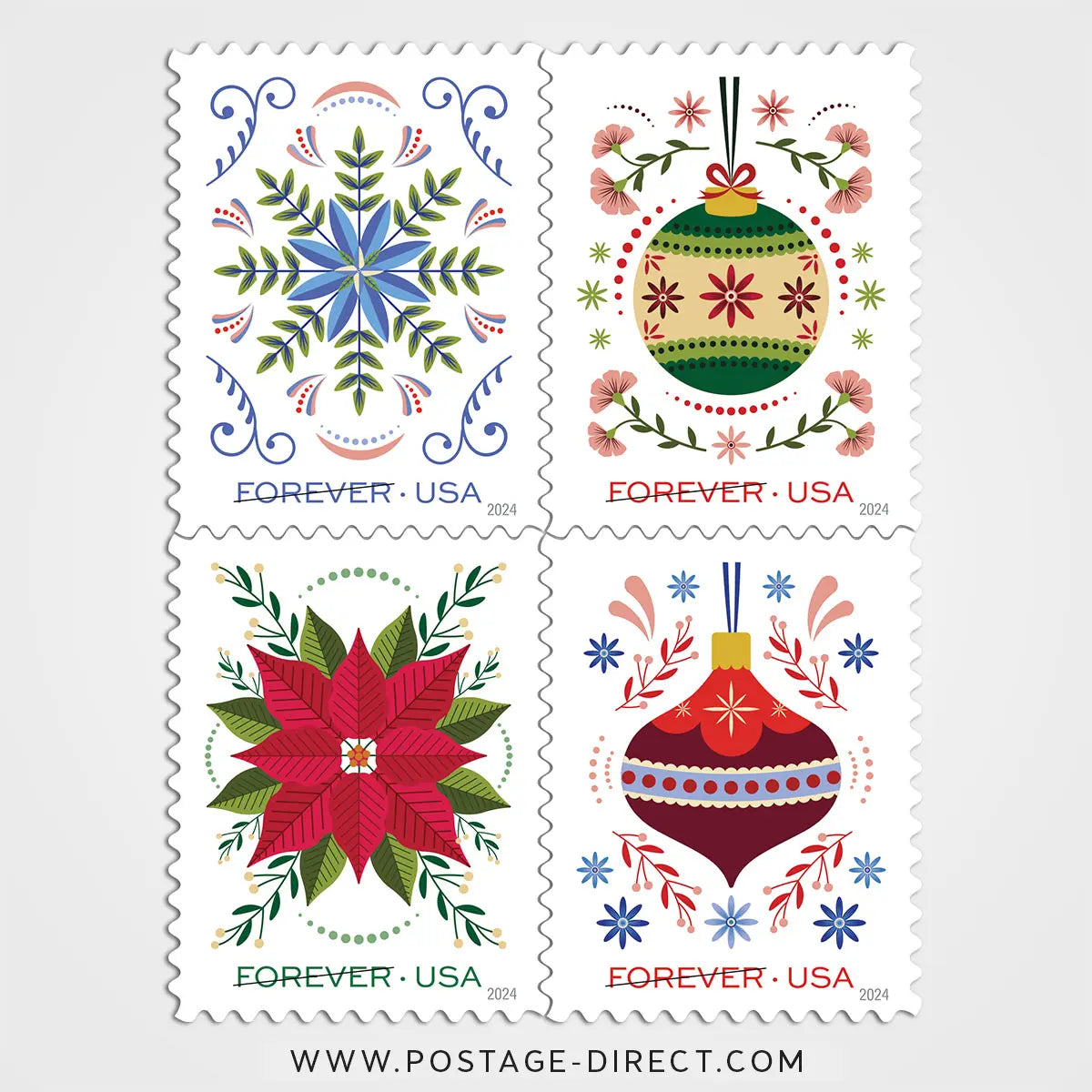 Holiday Joy Stamps