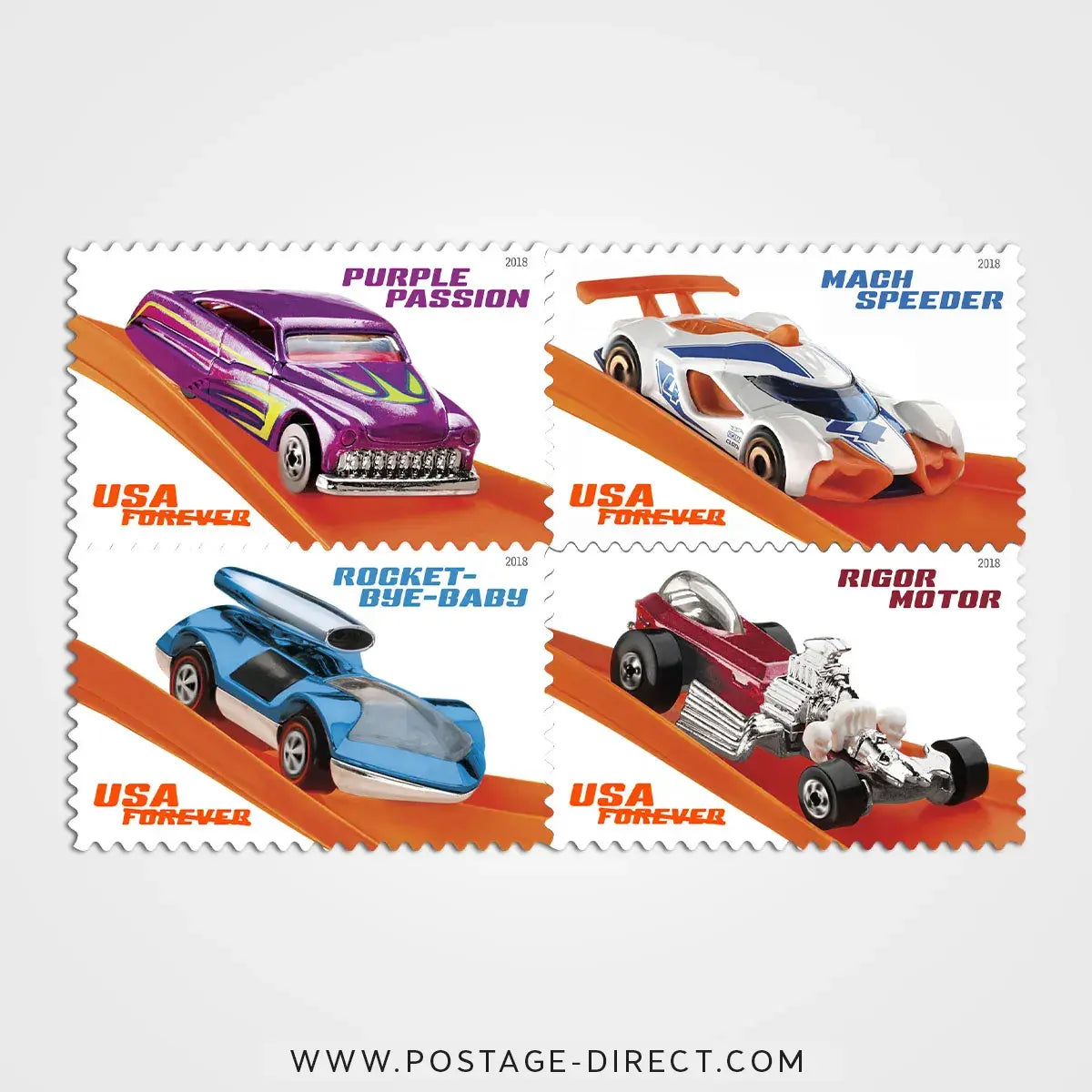 Hot Wheels Stamps