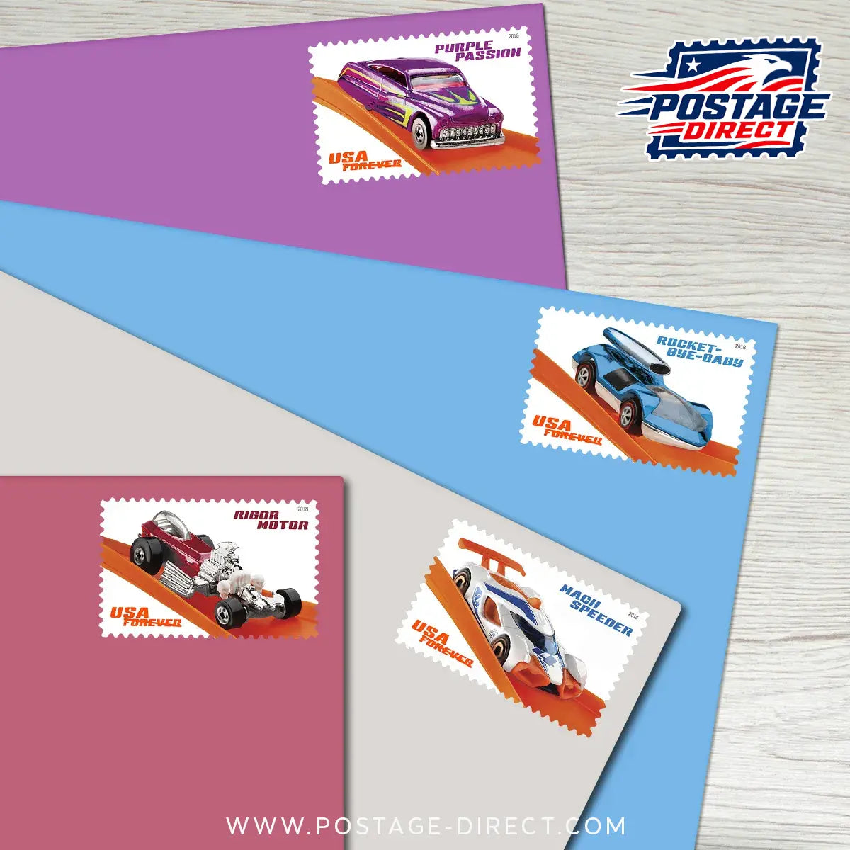 Hot Wheels Stamps