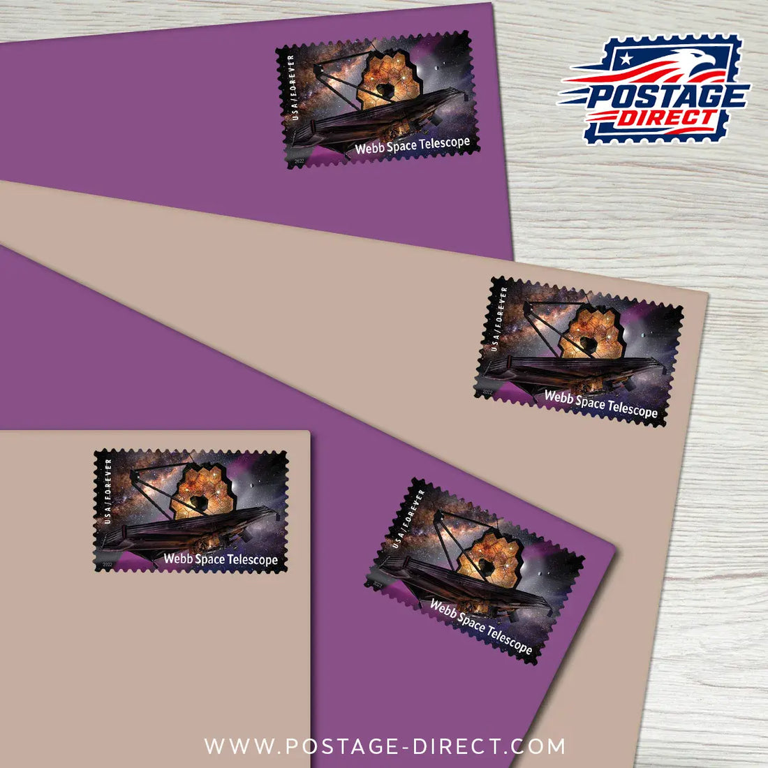 James Webb Space Telescope Stamps