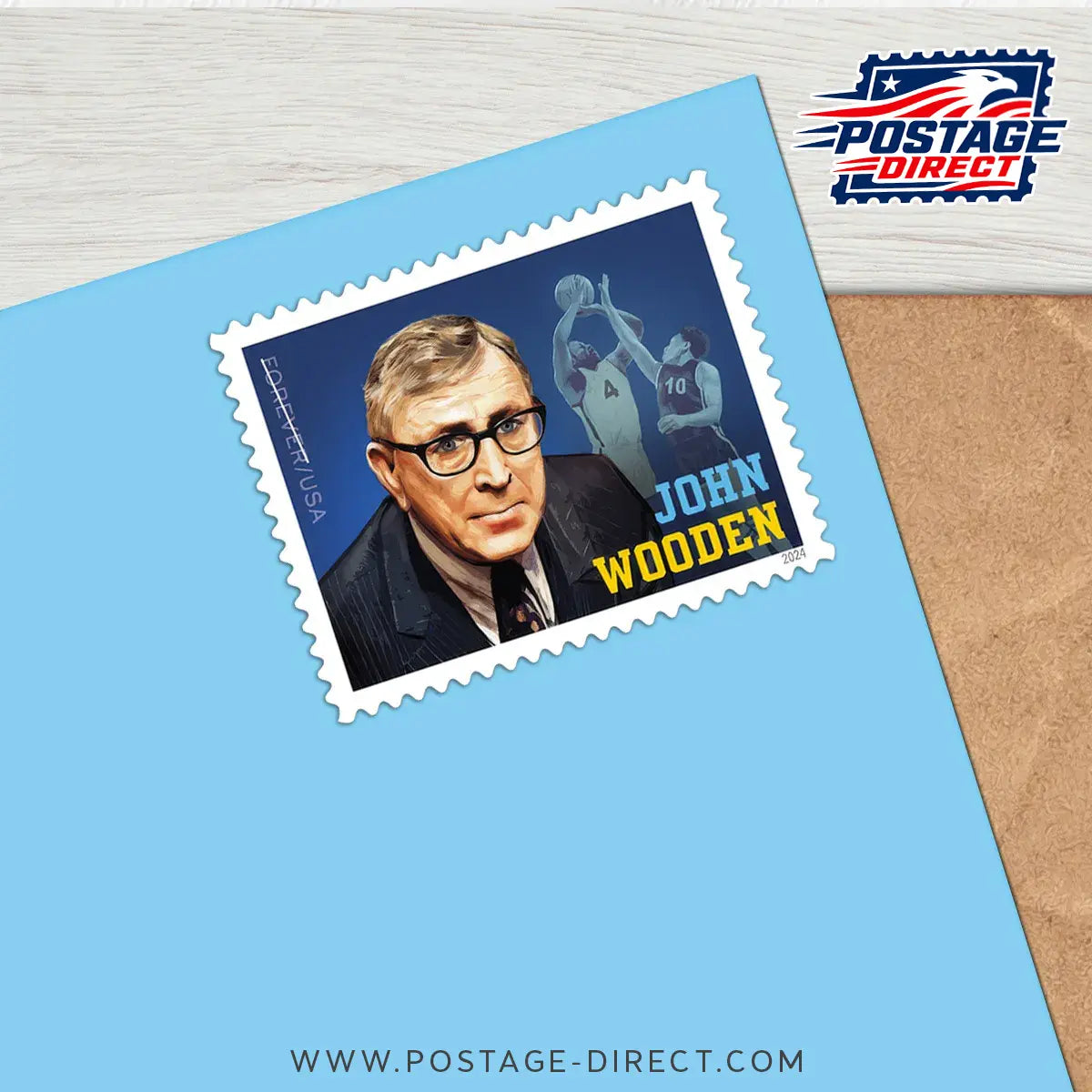 John Wooden Stamps