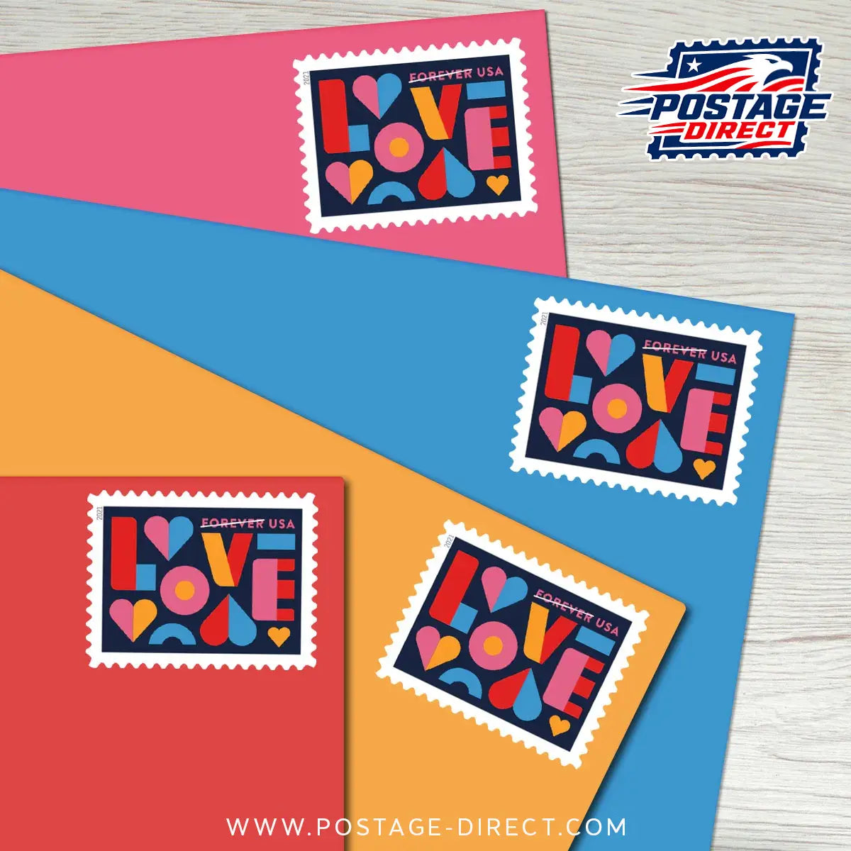 Love 2021 Stamps