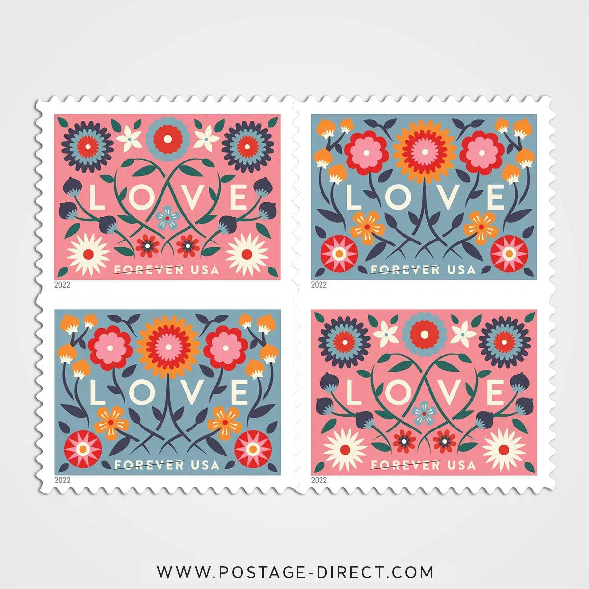 Love 2022 Stamps