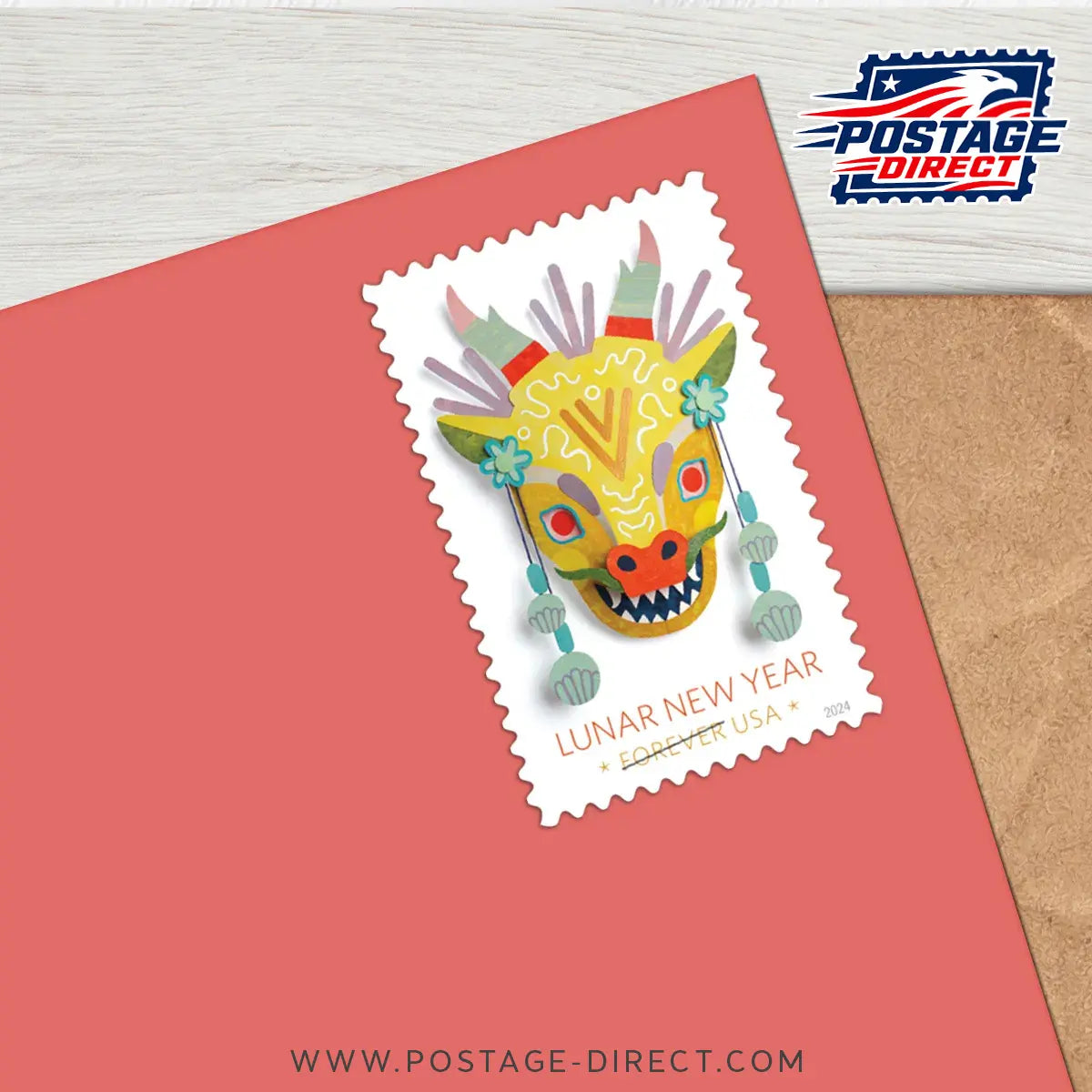 Lunar New Year • Year of the Dragon Stamps