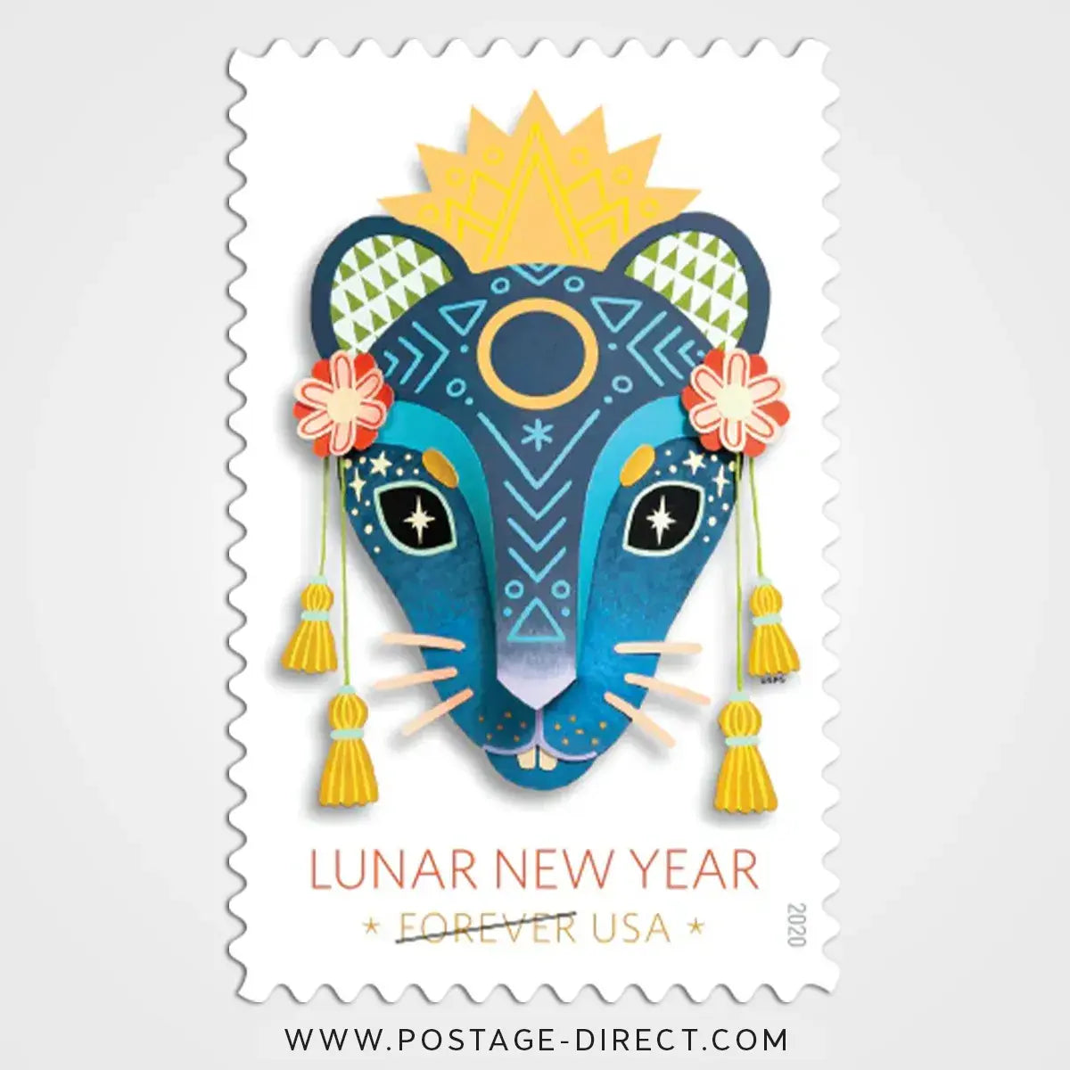 Lunar New Year • Year of the Rat Stamps