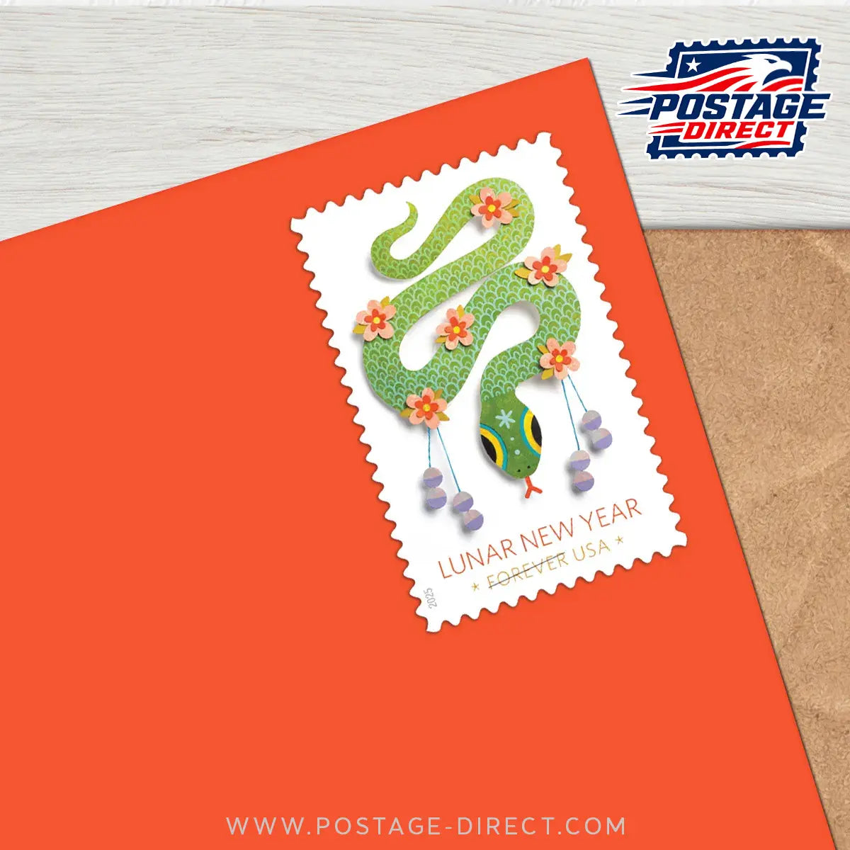 Lunar New Year • Year of the Snake Stamps