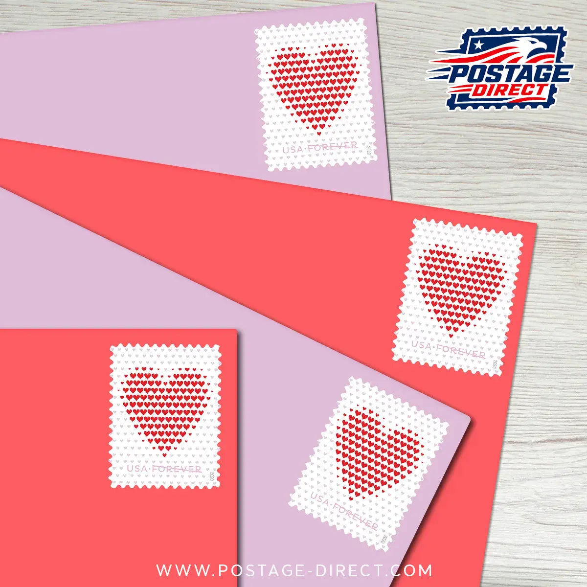 Made of Hearts Stamps