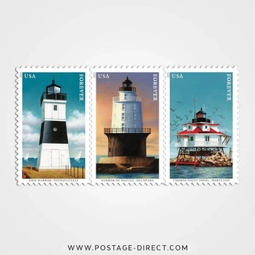 Mid-Atlantic Lighthouses Stamps