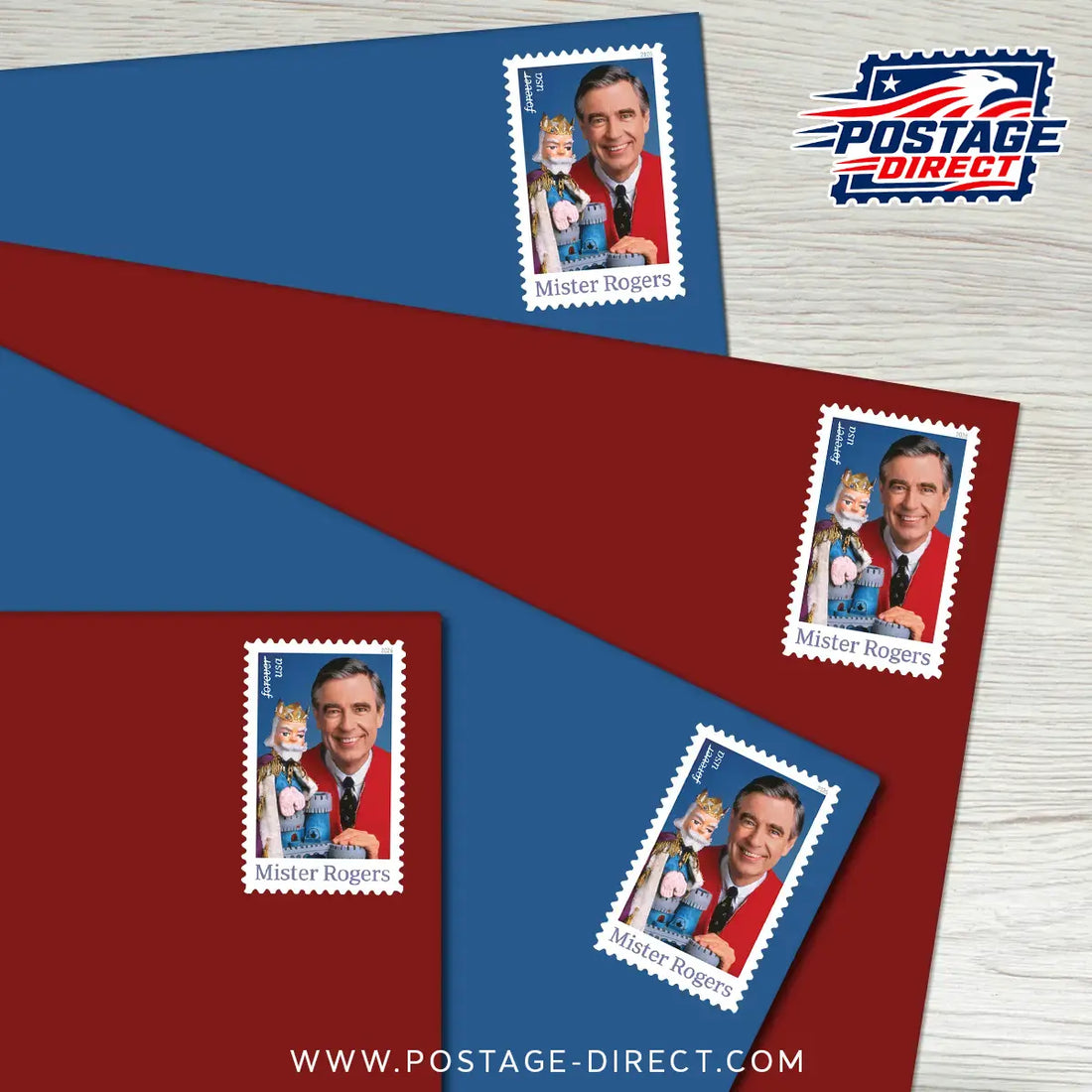 Mister Rogers Stamps
