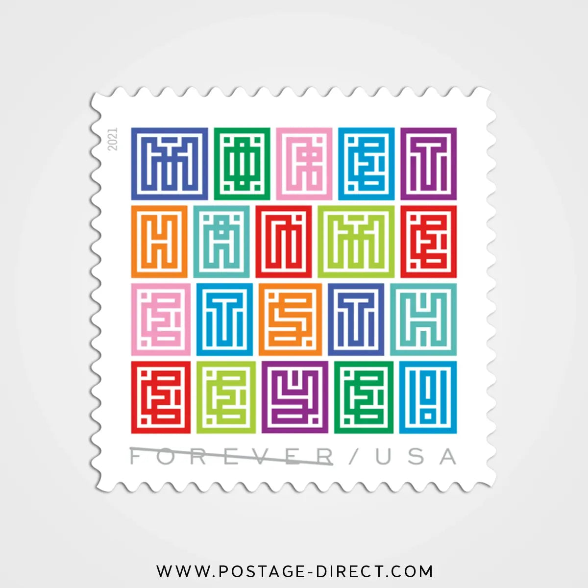 Mystery Message Stamps