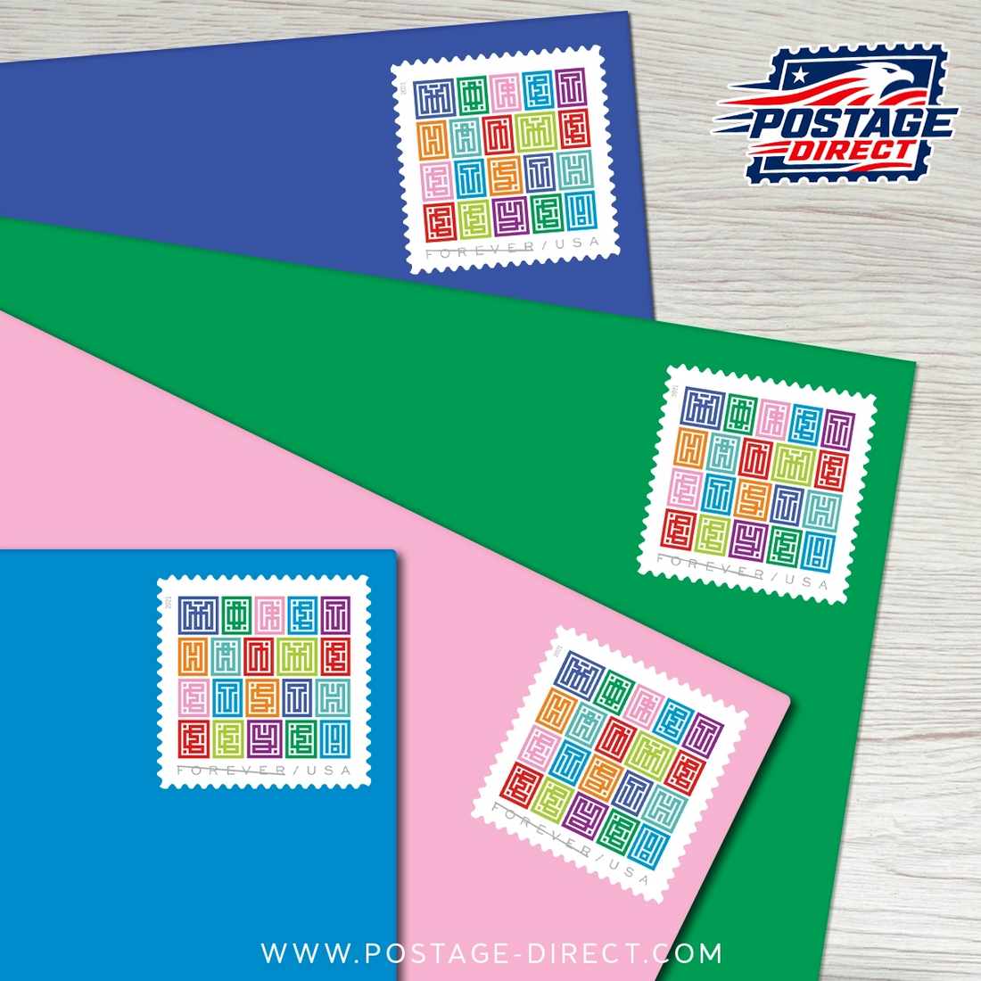 Mystery Message Stamps