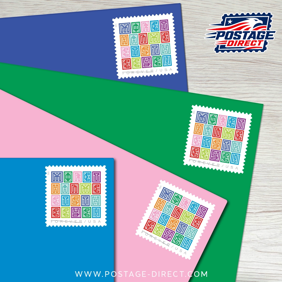 Mystery Message Stamps