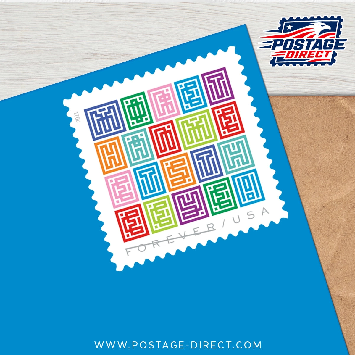Mystery Message Stamps
