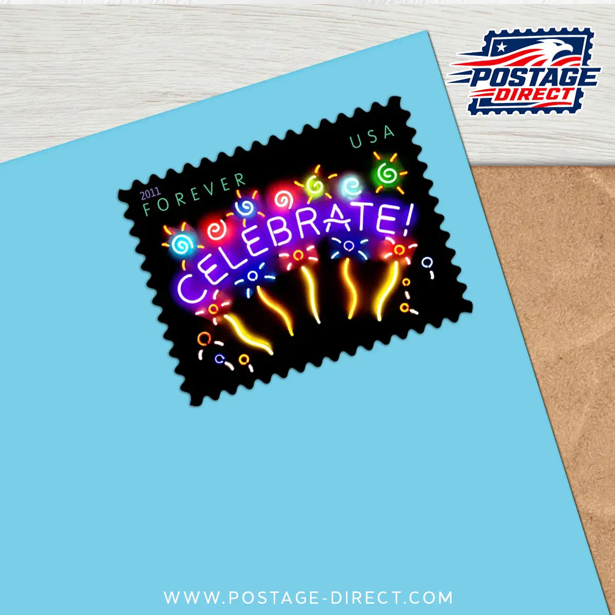 Neon Celebrate! Stamps