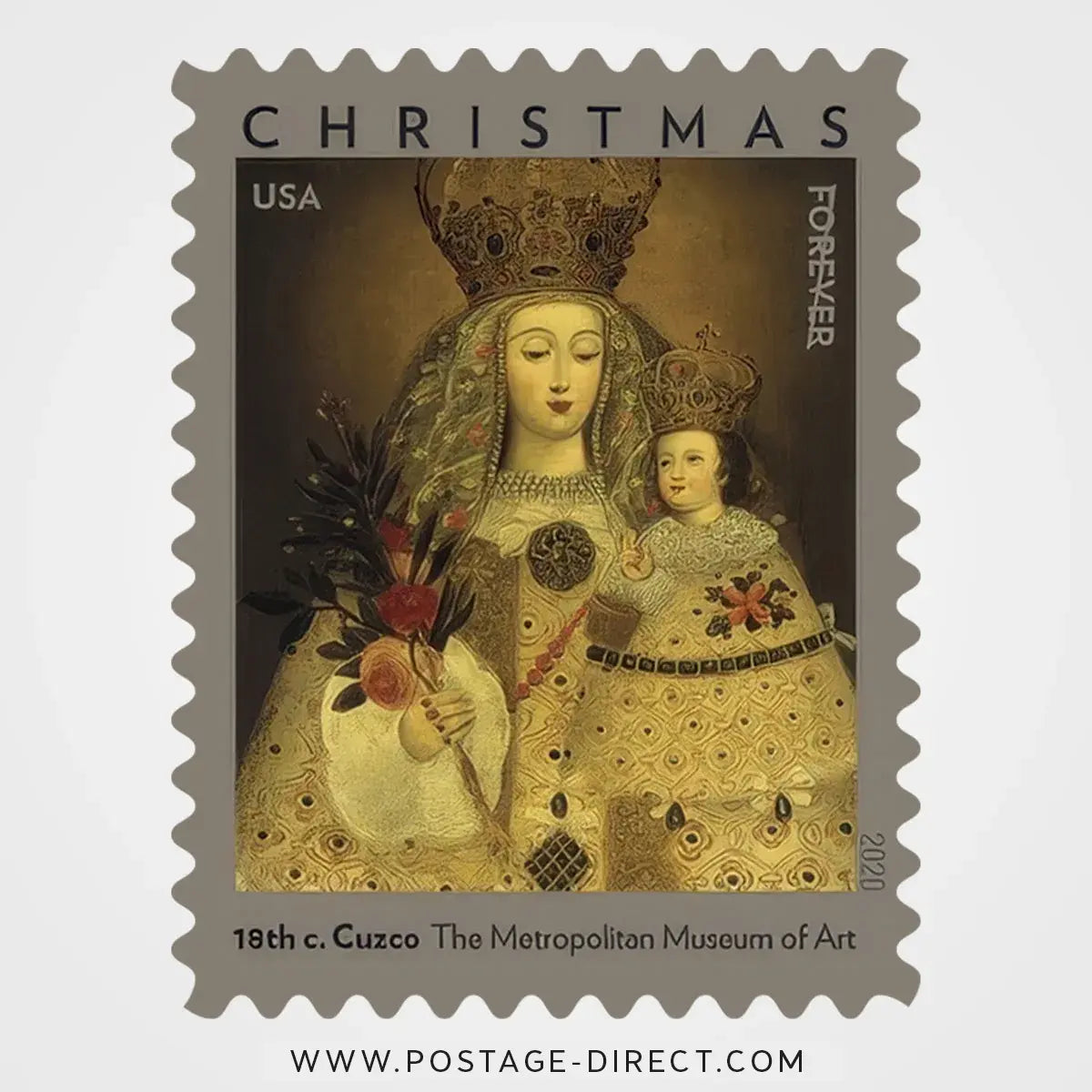 Our Lady of Guápulo Stamps