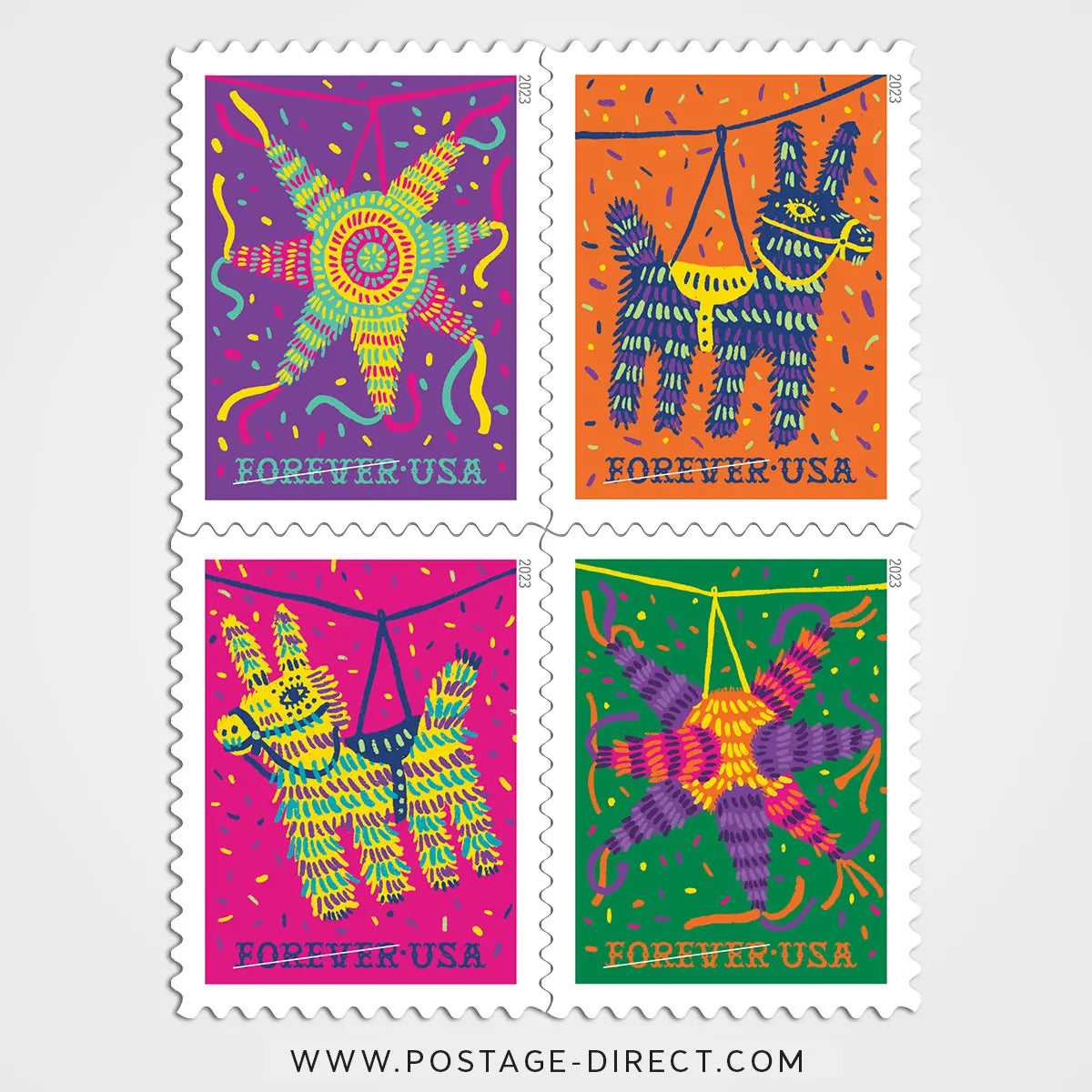 Piñatas! Stamps