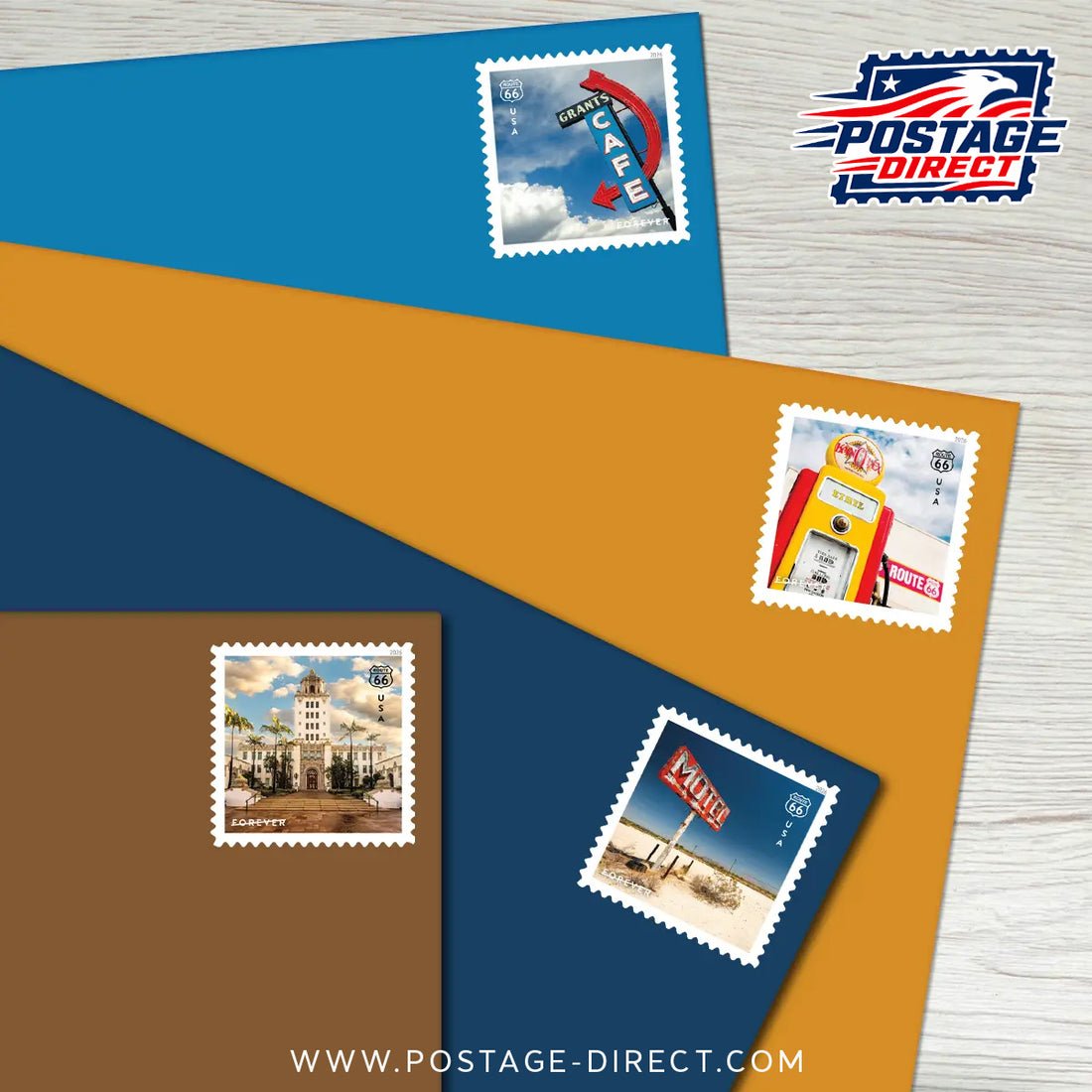 Route 66 Stamps