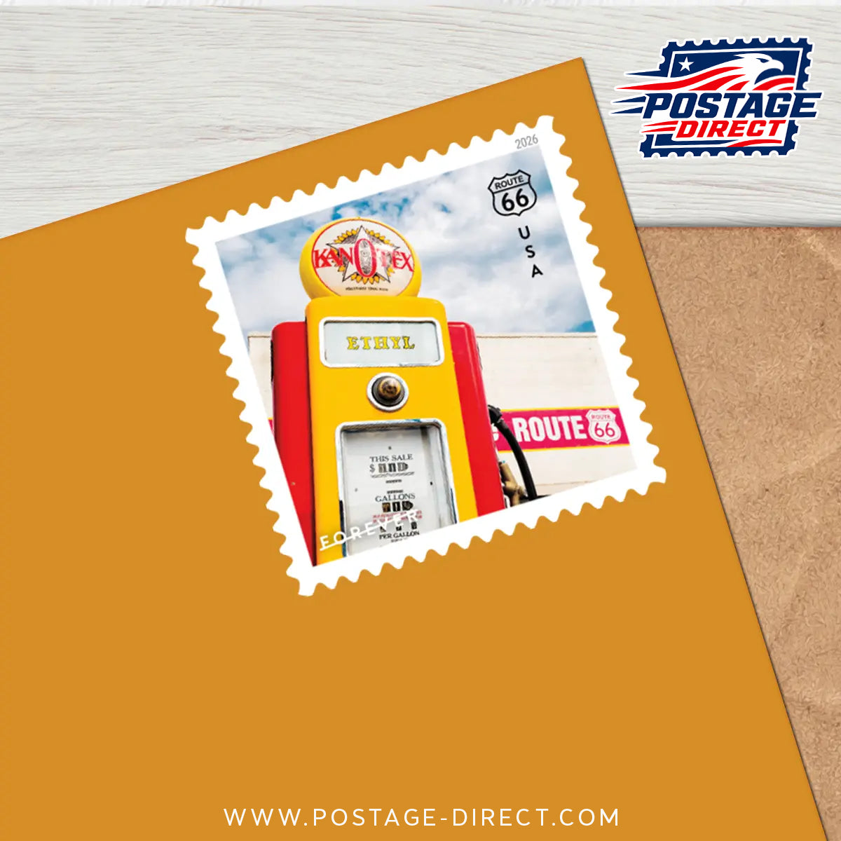 Route 66 Stamps