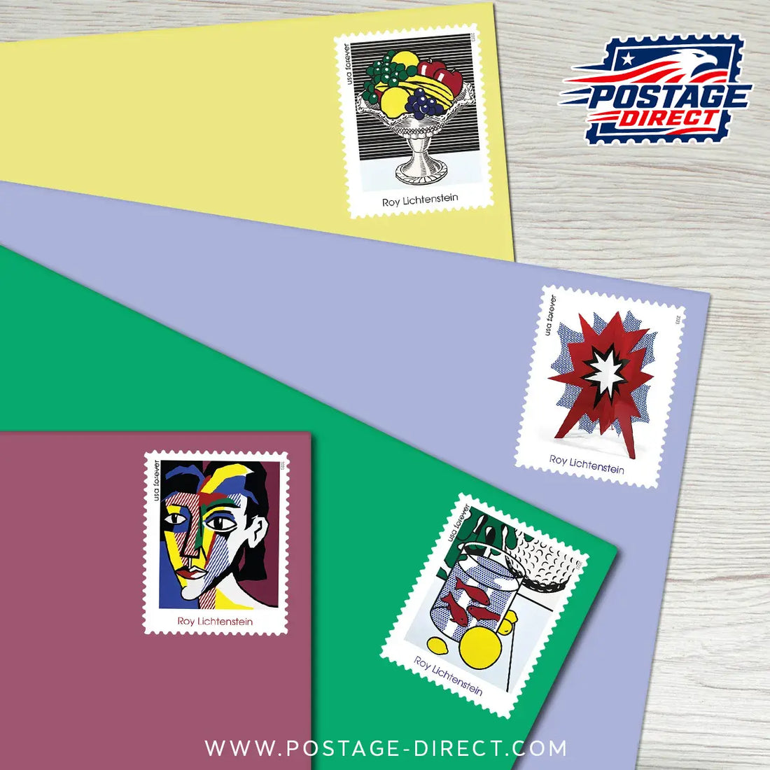 Roy Lichtenstein Stamps